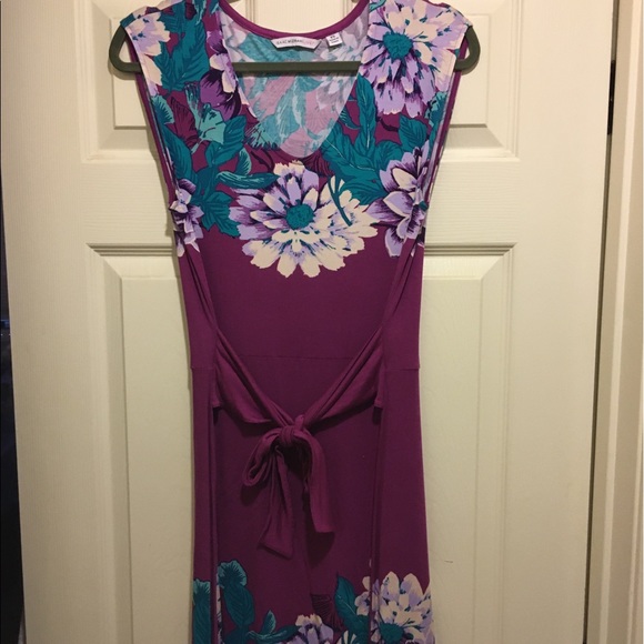 NWOT Isaac Mizrahi Floral Print Dress - Picture 1 of 4